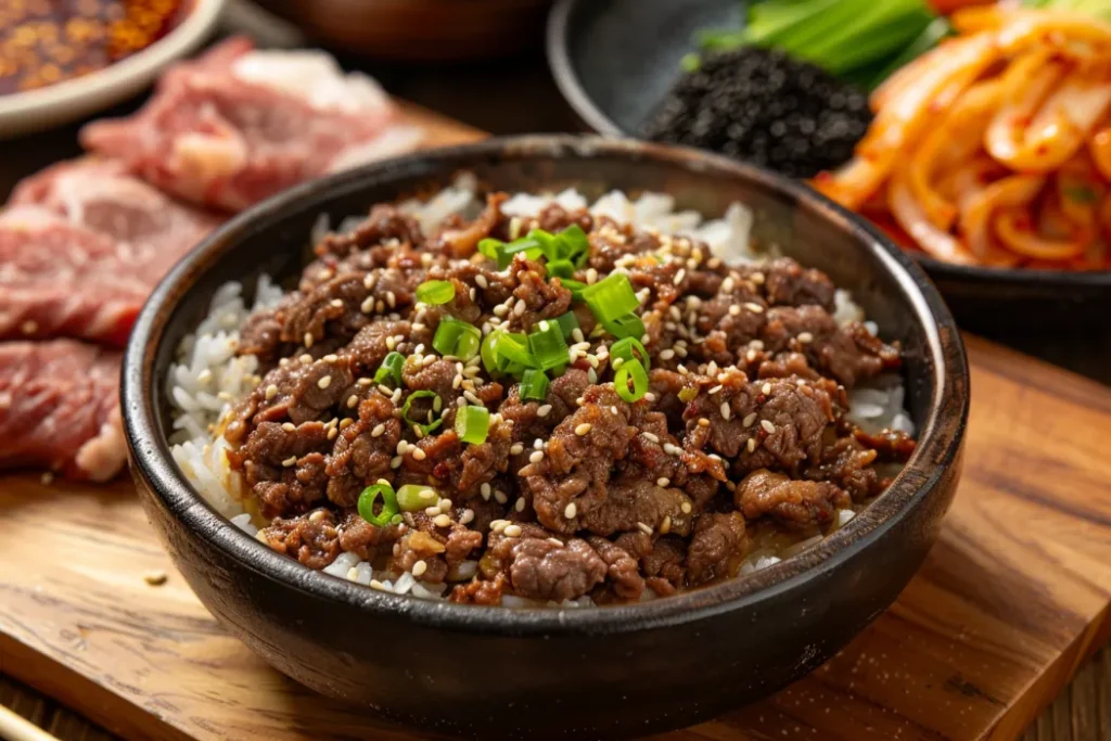 What cut of meat is used for Beef Bulgogi?