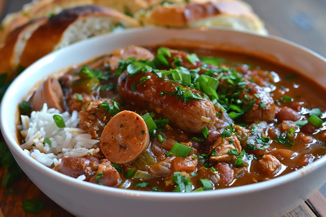 chicken sausage gumbo recipe