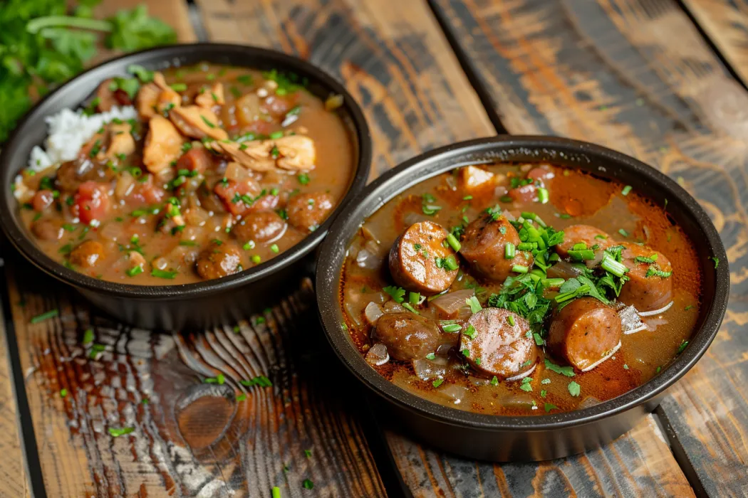 What are the two rules of gumbo?