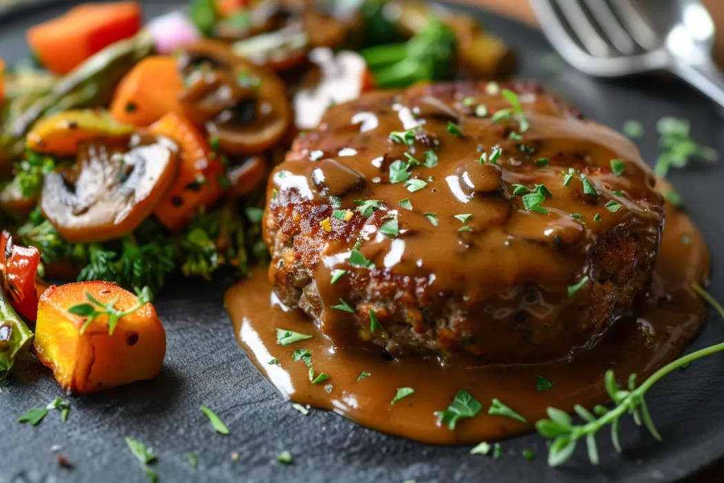 What is Salisbury steak sauce made of?