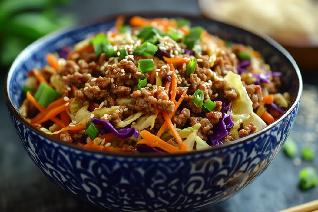 egg roll in a bowl recipe