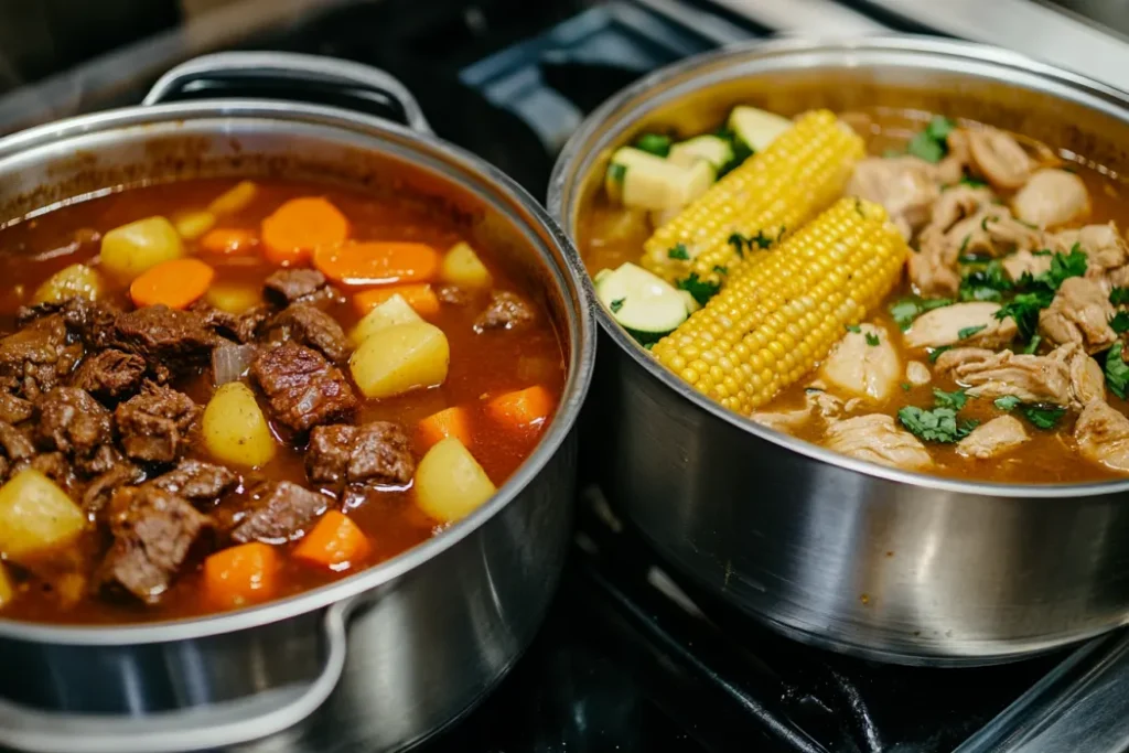 What's the difference between stew and caldo?