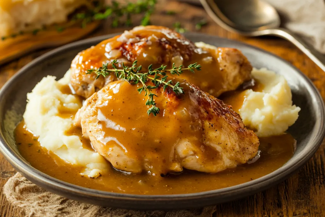 chicken and gravy recipe