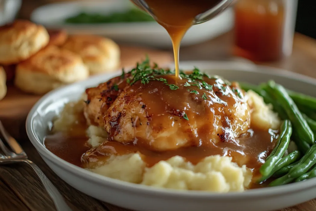 chicken and gravy recipe