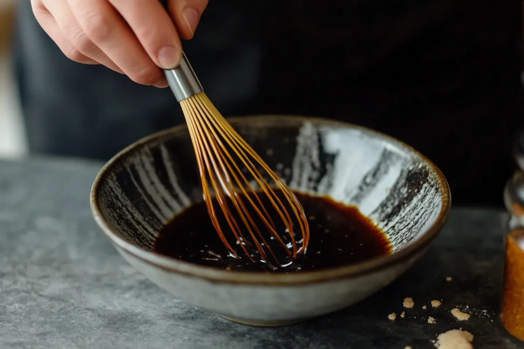 What is miso glazed salmon made of?