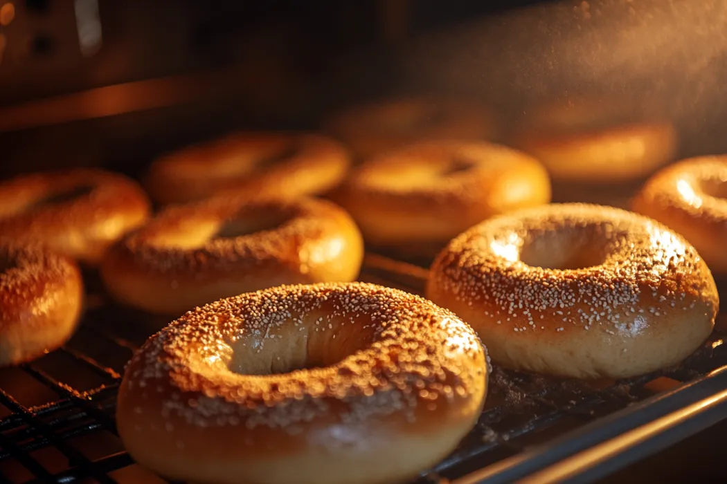 Why are my sourdough bagels so chewy?