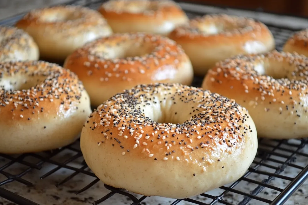 Why did my sourdough bagels turn out flat?