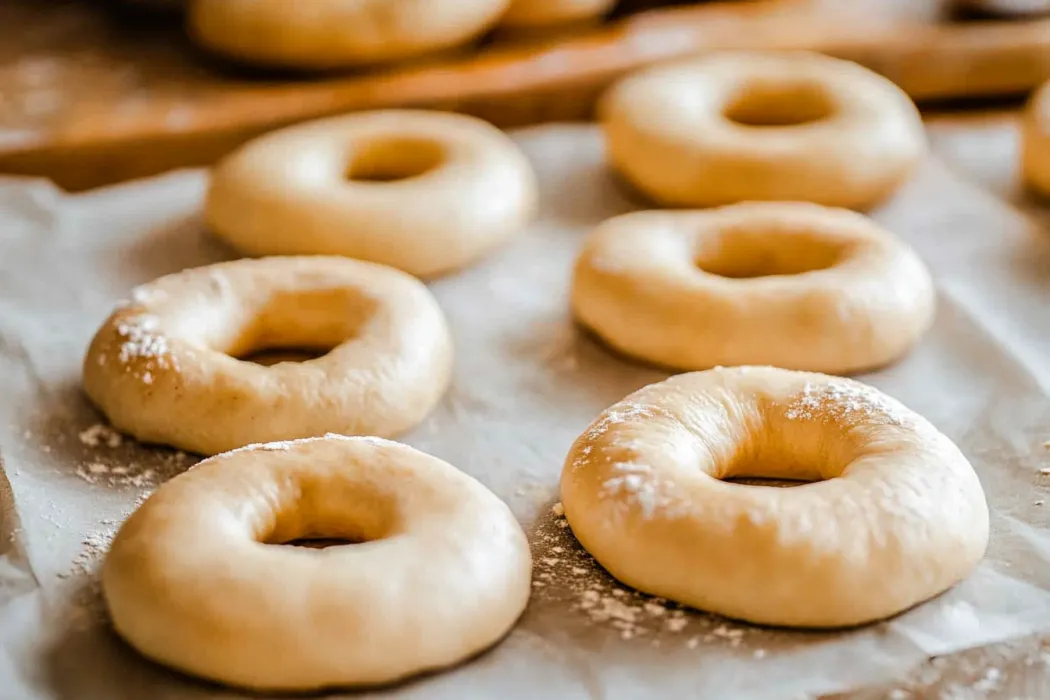 When to add toppings to sourdough bagels?