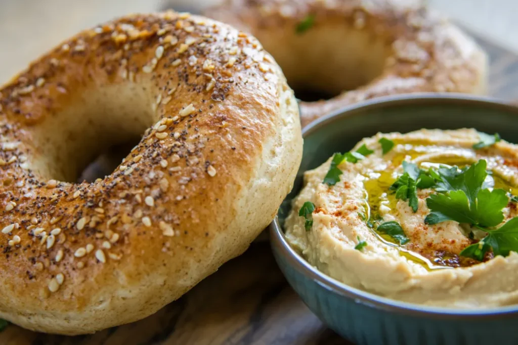 What to eat with sourdough bagel?