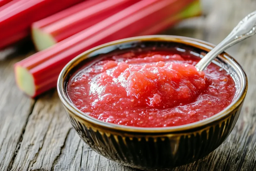 rhubarb sauce recipe