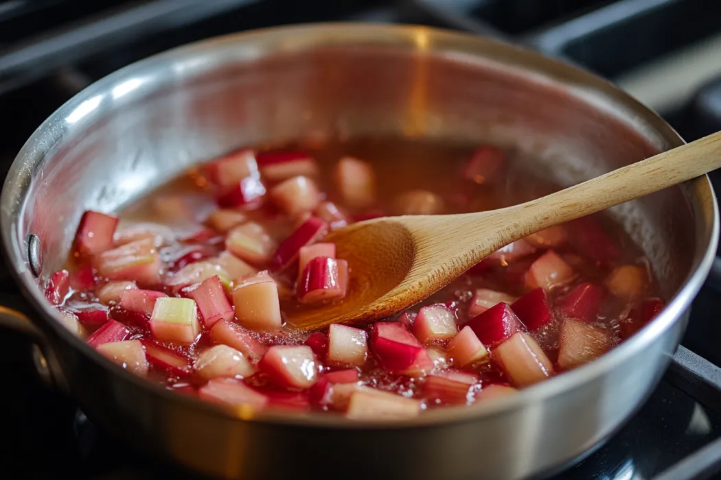 rhubarb sauce recipe