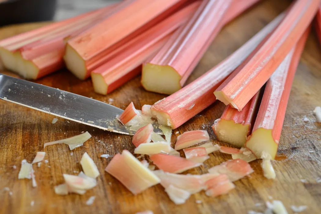 Do you need to peel rhubarb before you cook it?