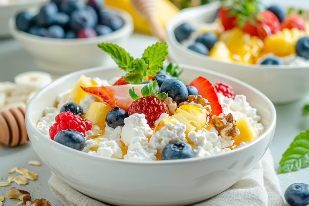 What is the most popular way to eat cottage cheese?