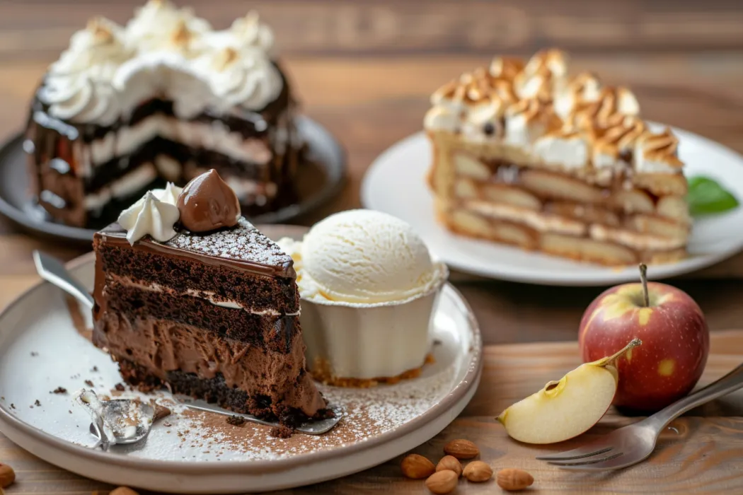 What are 5 common desserts