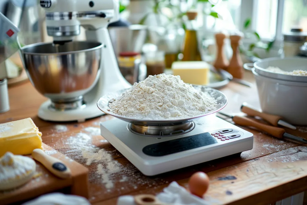 Cookie dough cooking and weight measurement instruments