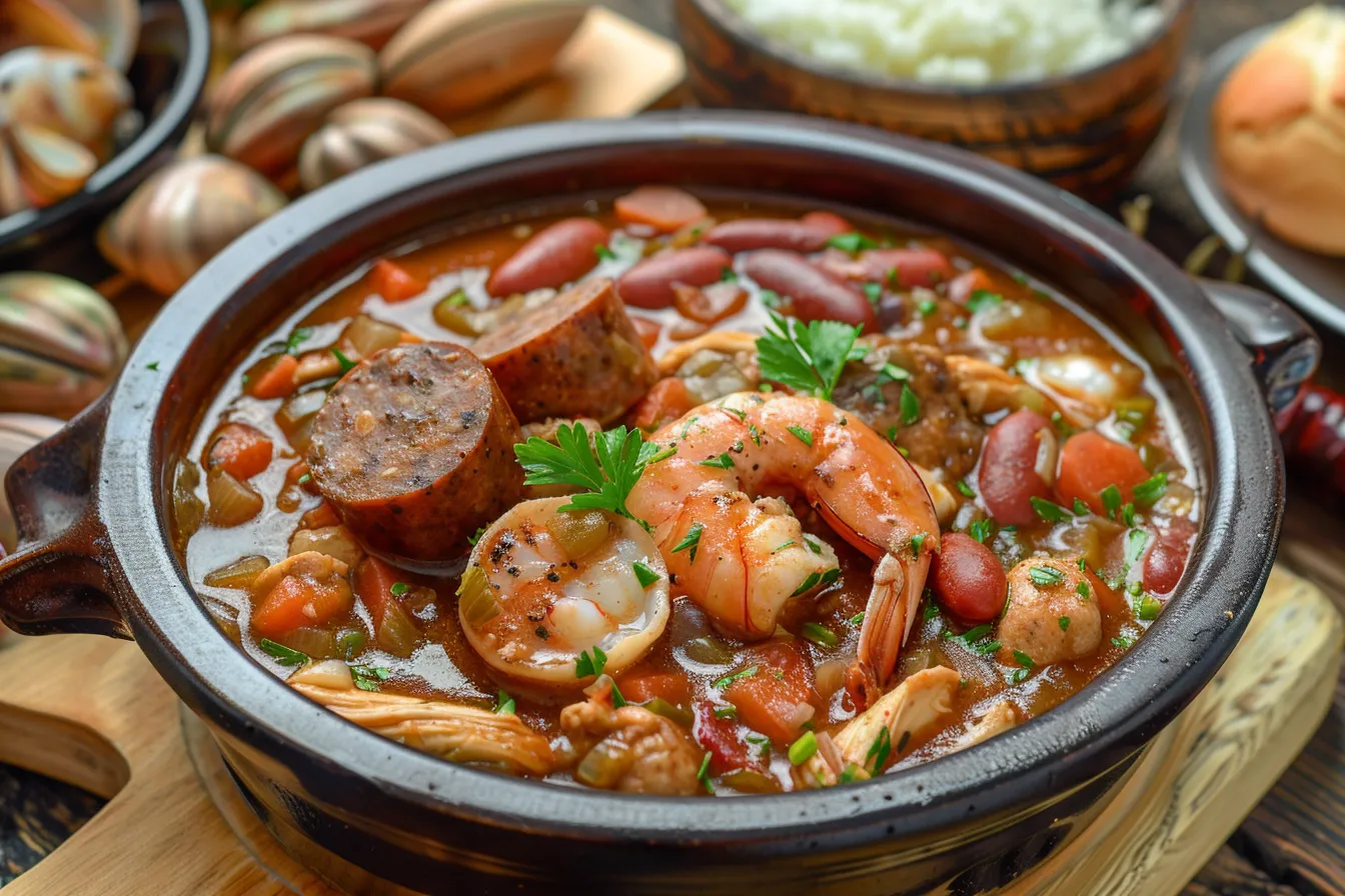 What are the two rules of gumbo?