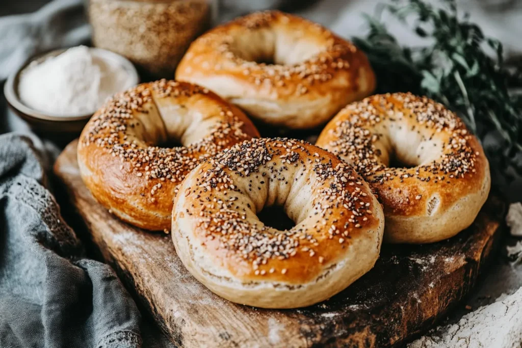 sourdough bagel recipe