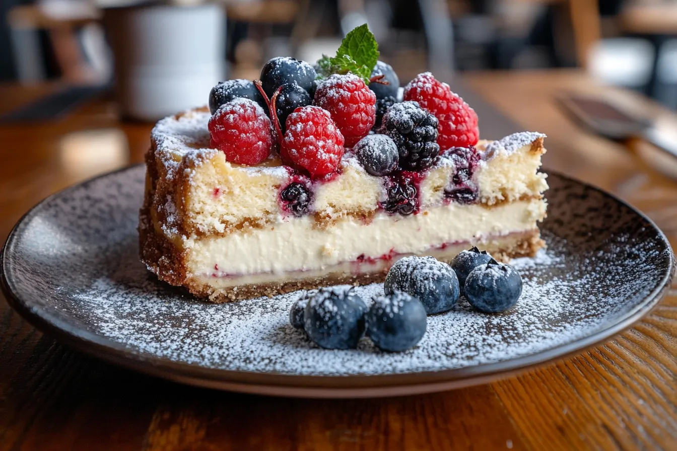 Coffee Cake Cheesecake