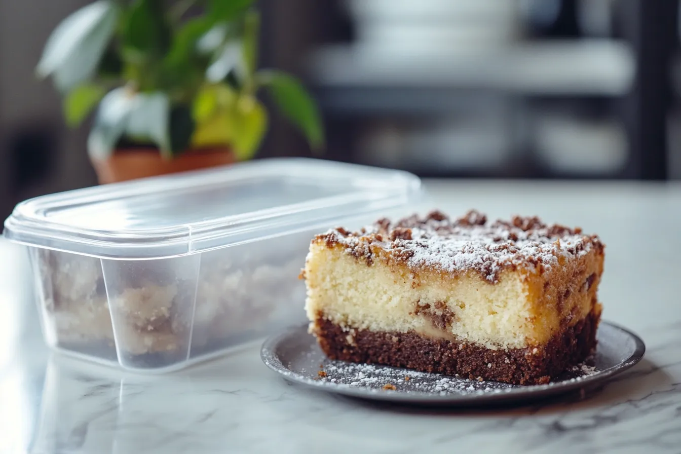 Should Coffee Cake with Cheese Be Refrigerated?