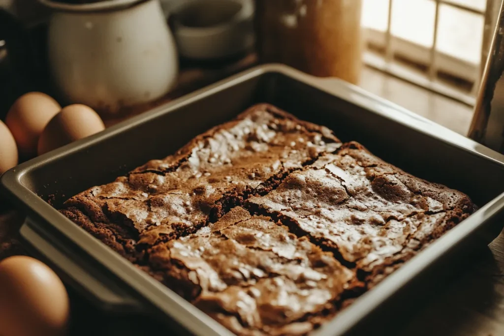 Why are my brownies caving in?