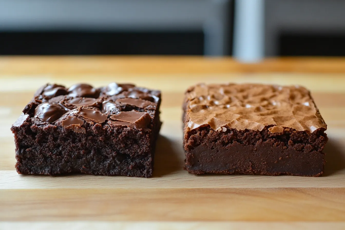 Difference Between Chewy and Cakey Brownies