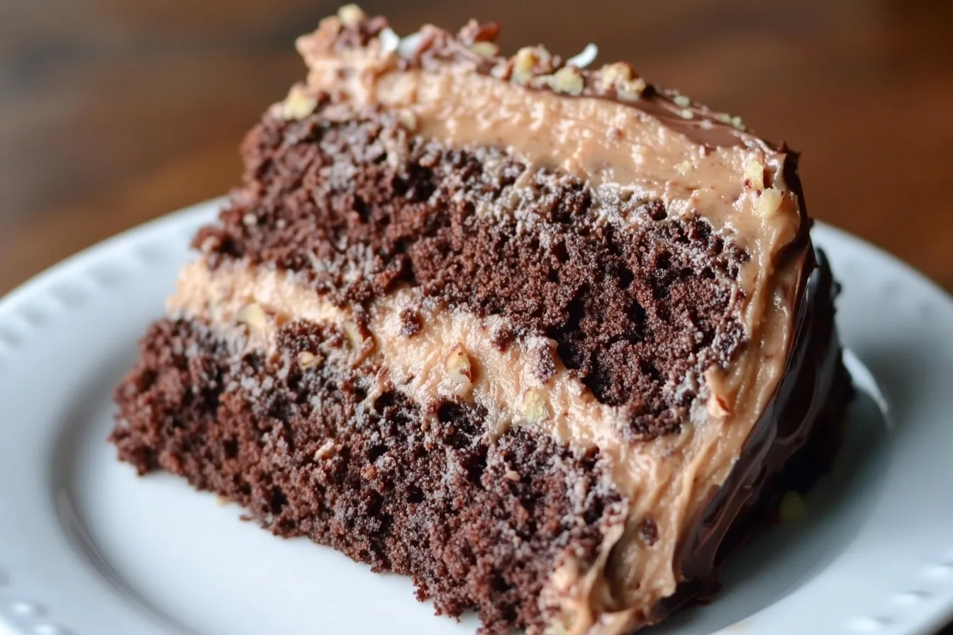 Chocolate and German Chocolate Cake: Difference