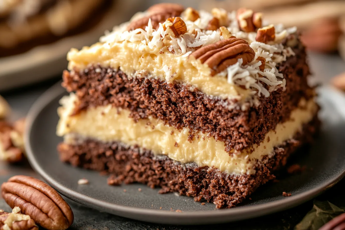 What is German Chocolate Cake Frosting Made Of?