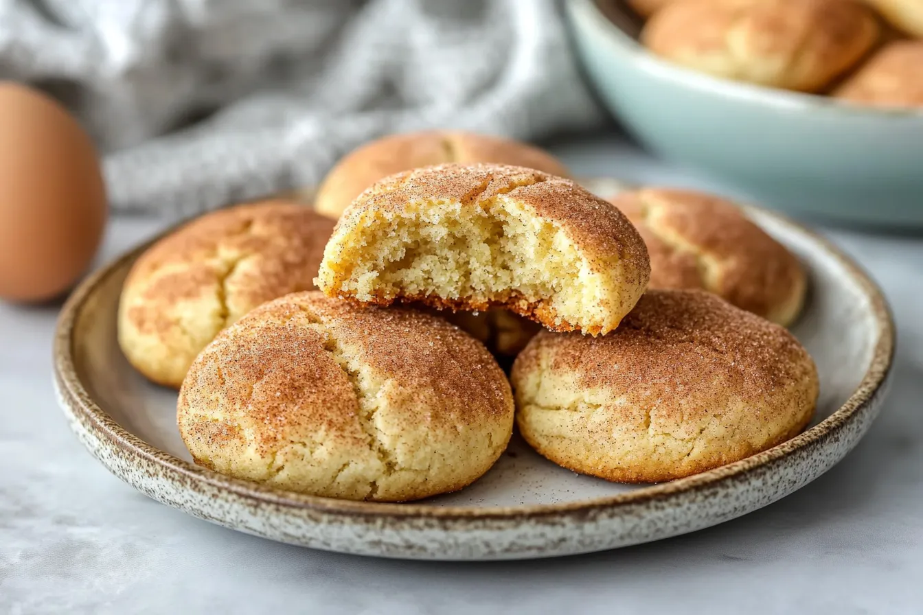 Why is cream of tartar used in snickerdoodles?