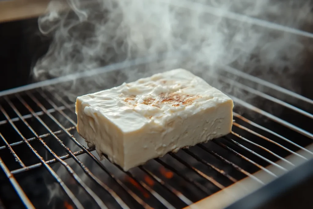 Does cream cheese melt when you smoke it?