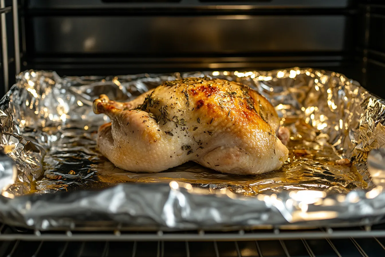 Should I cover my chicken when I bake it?