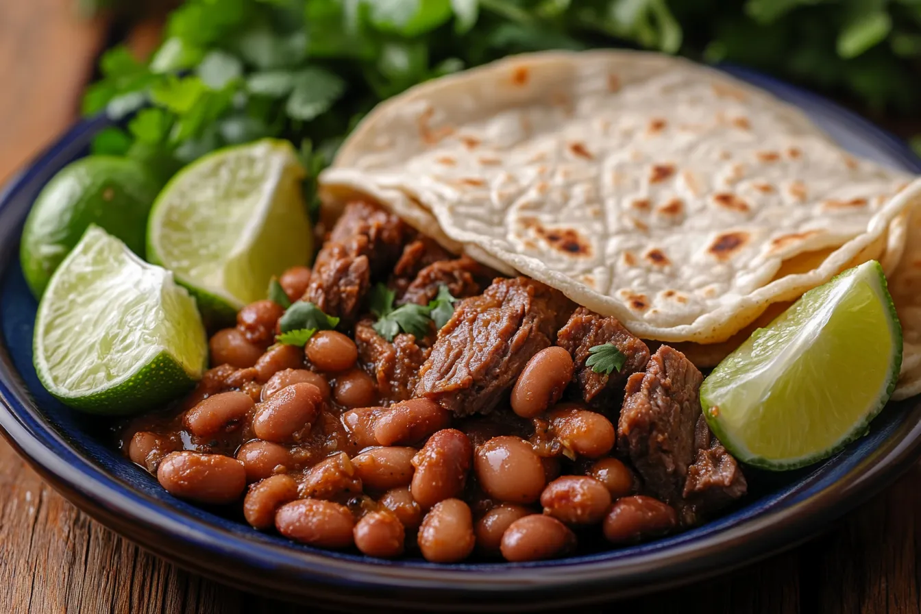 What are charro beans made of?