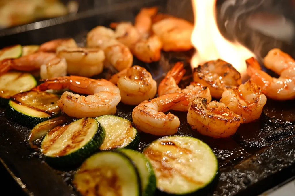 What makes the hibachi flavor?