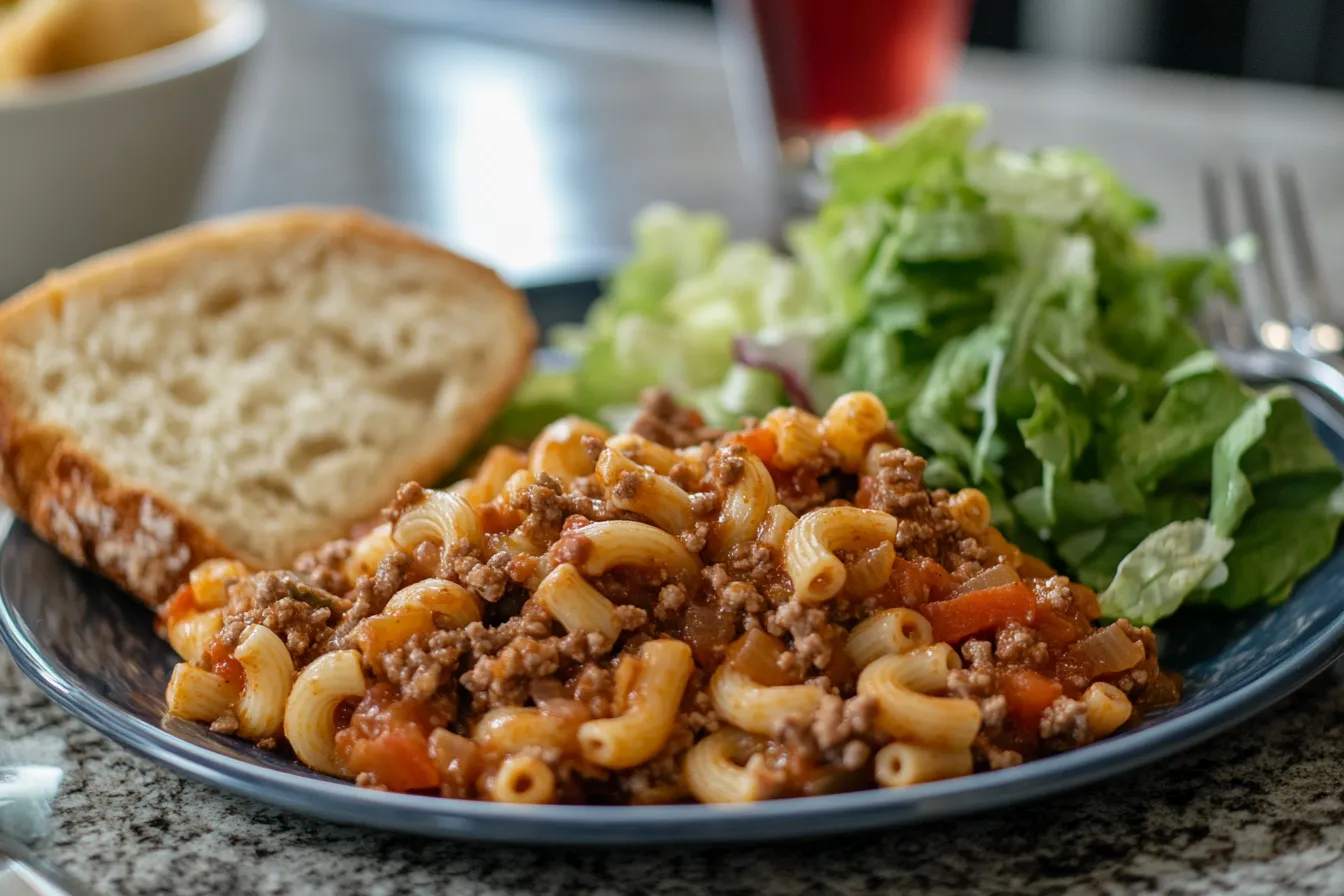 What is American Chop Suey made of?