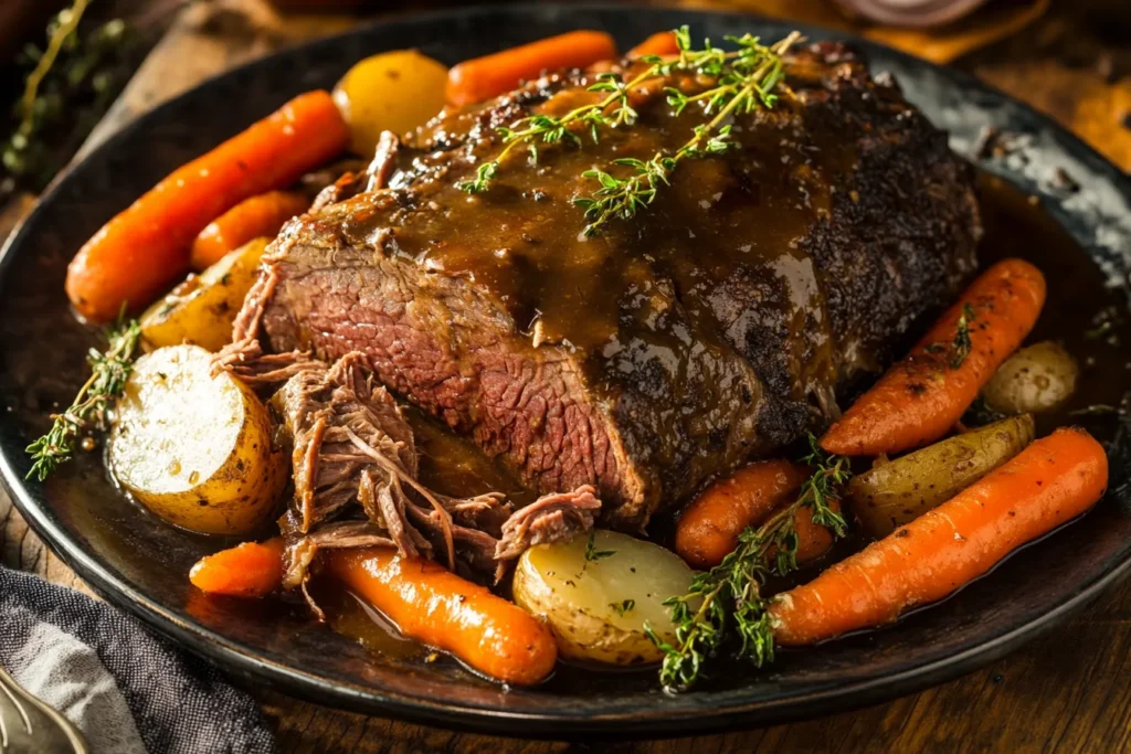 What can I add to my pot roast for flavor?