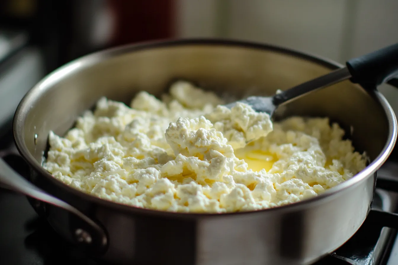 Does cottage cheese melt in recipes?