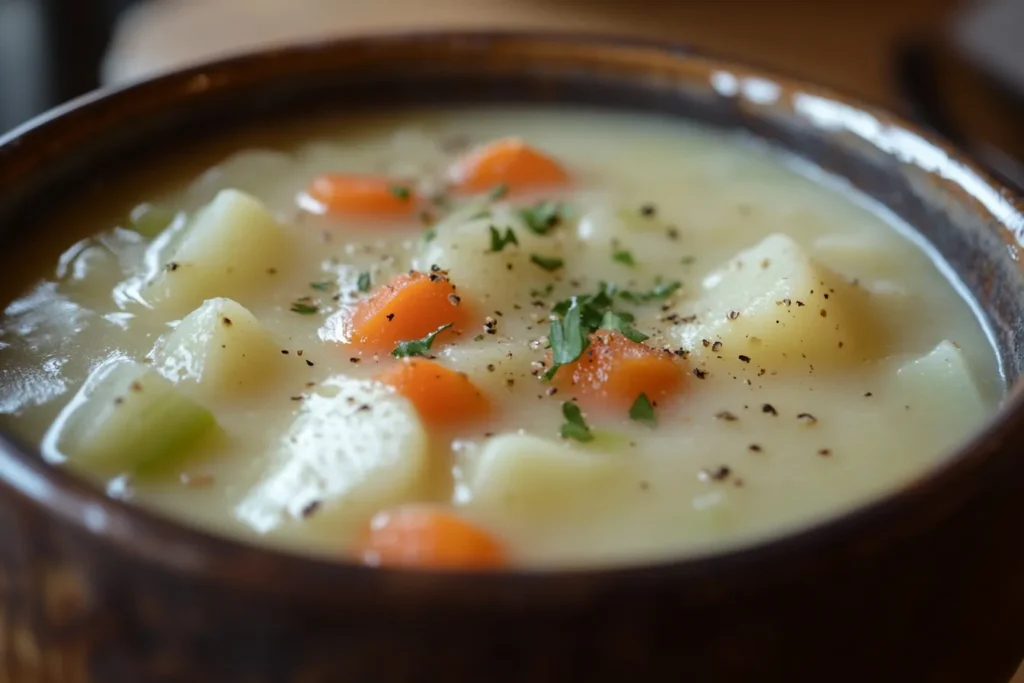 Keep Potatoes From Turning to Mush in Soup