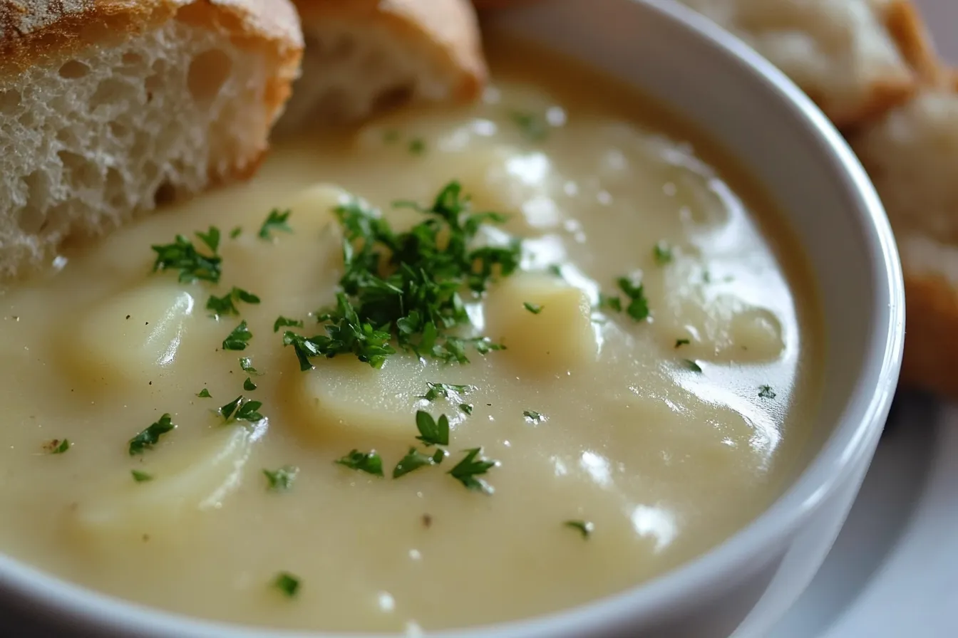 potato hamburger soup