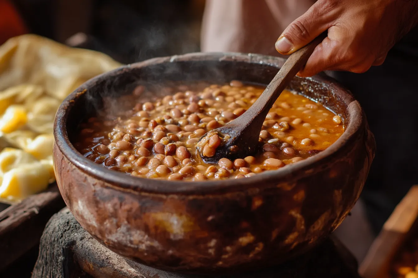 What is the meaning of de la olla?