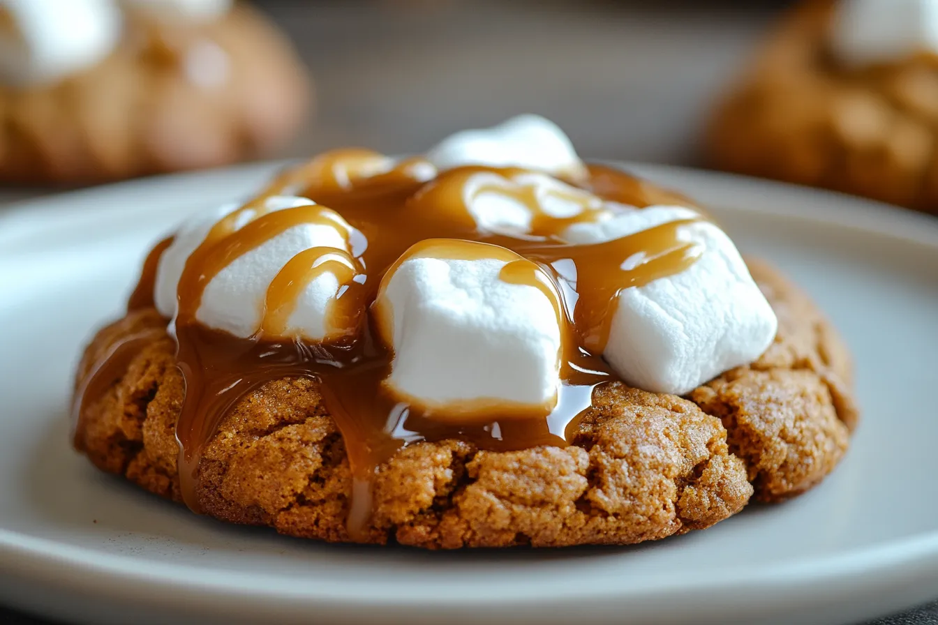 What topping is good for pumpkin pie cookie?