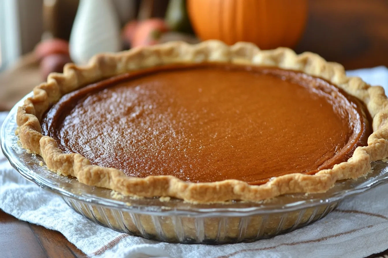 What Causes Pumpkin Pie to Weep?