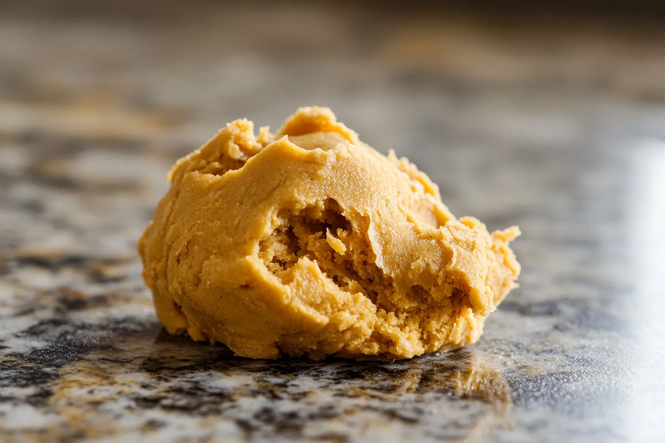 Why is my pumpkin cookie dough sticky?