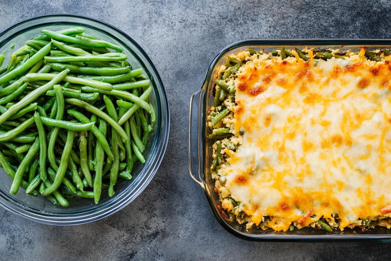 Frozen or Canned Green Beans