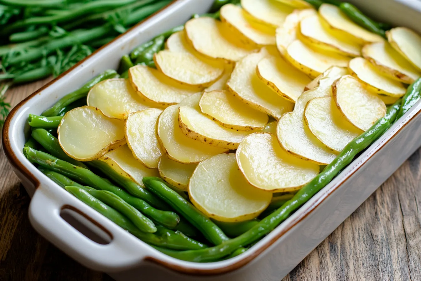 Green Bean and Potato Casserole Recipe