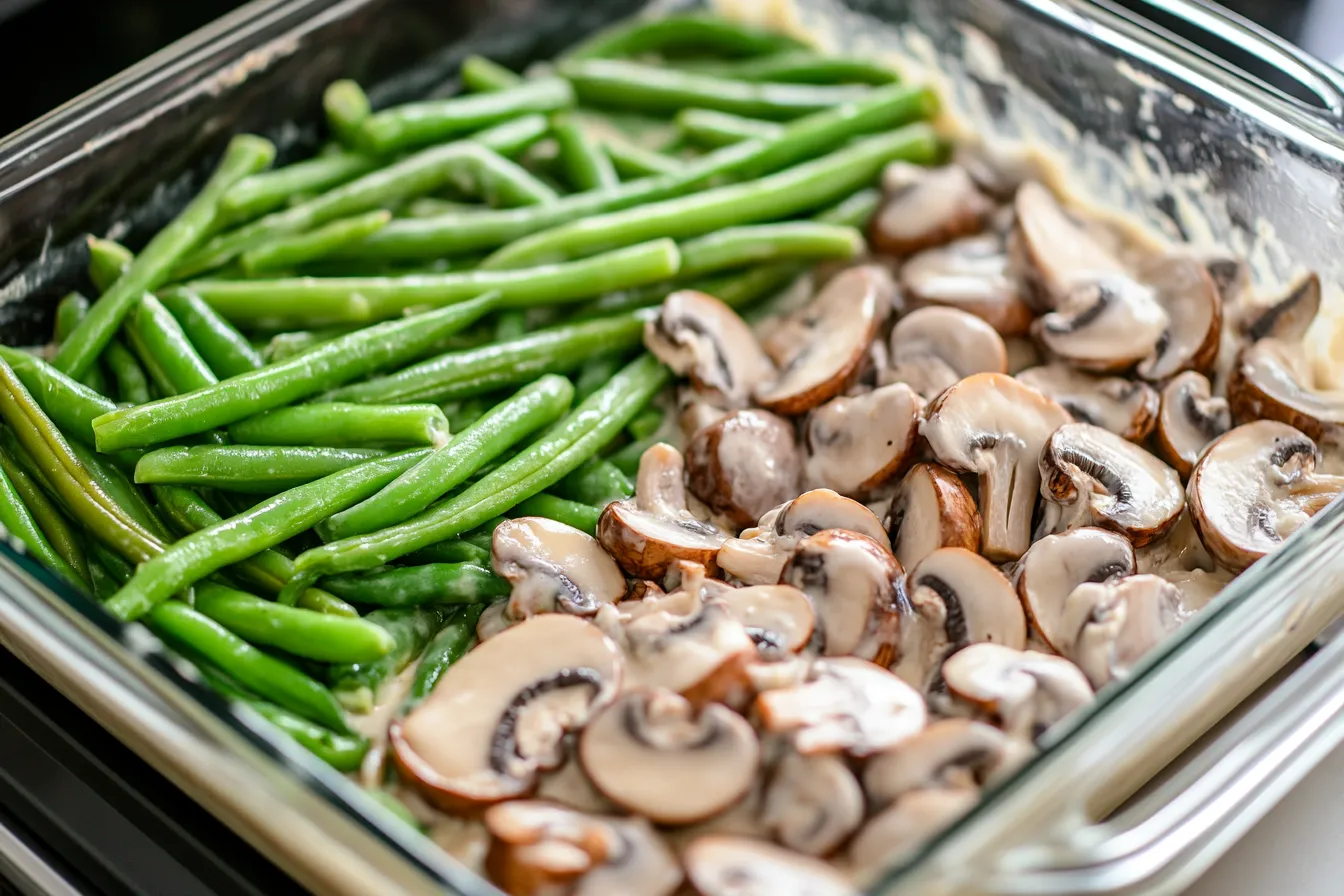 Prevent Green Bean Casserole from Being Runny