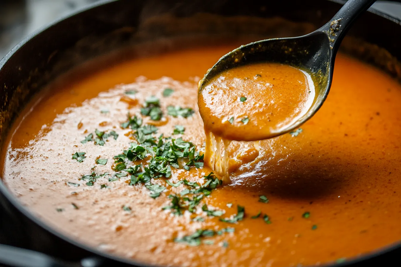 How can I make my soup more creamy?