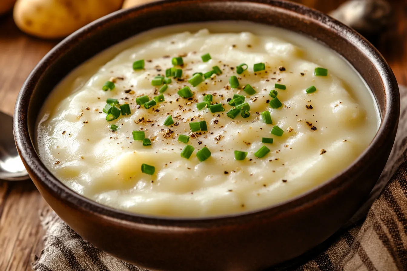 Why is my potato soup not creamy?