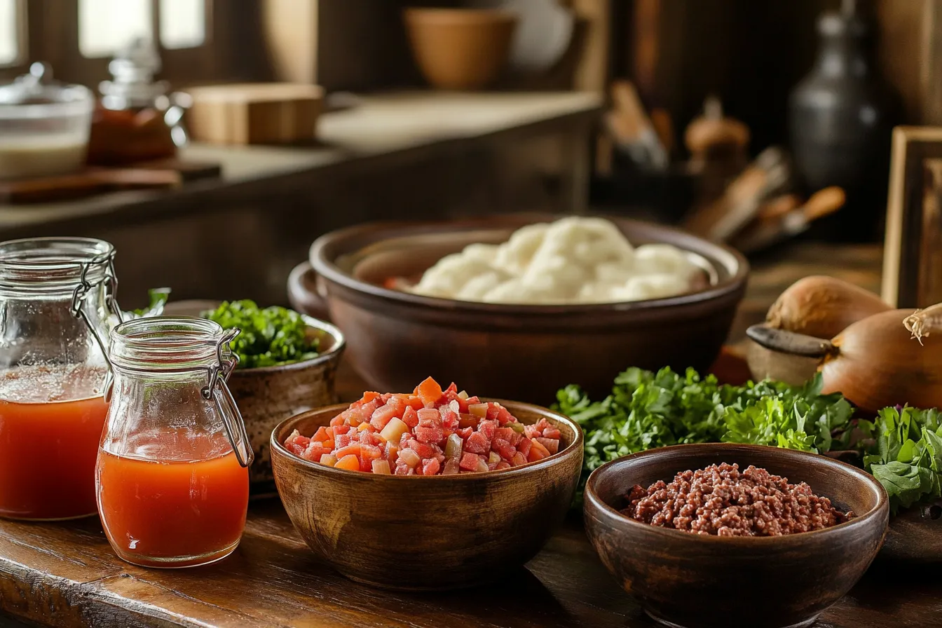 Difference: Hamburger Stew and Hamburger Soup